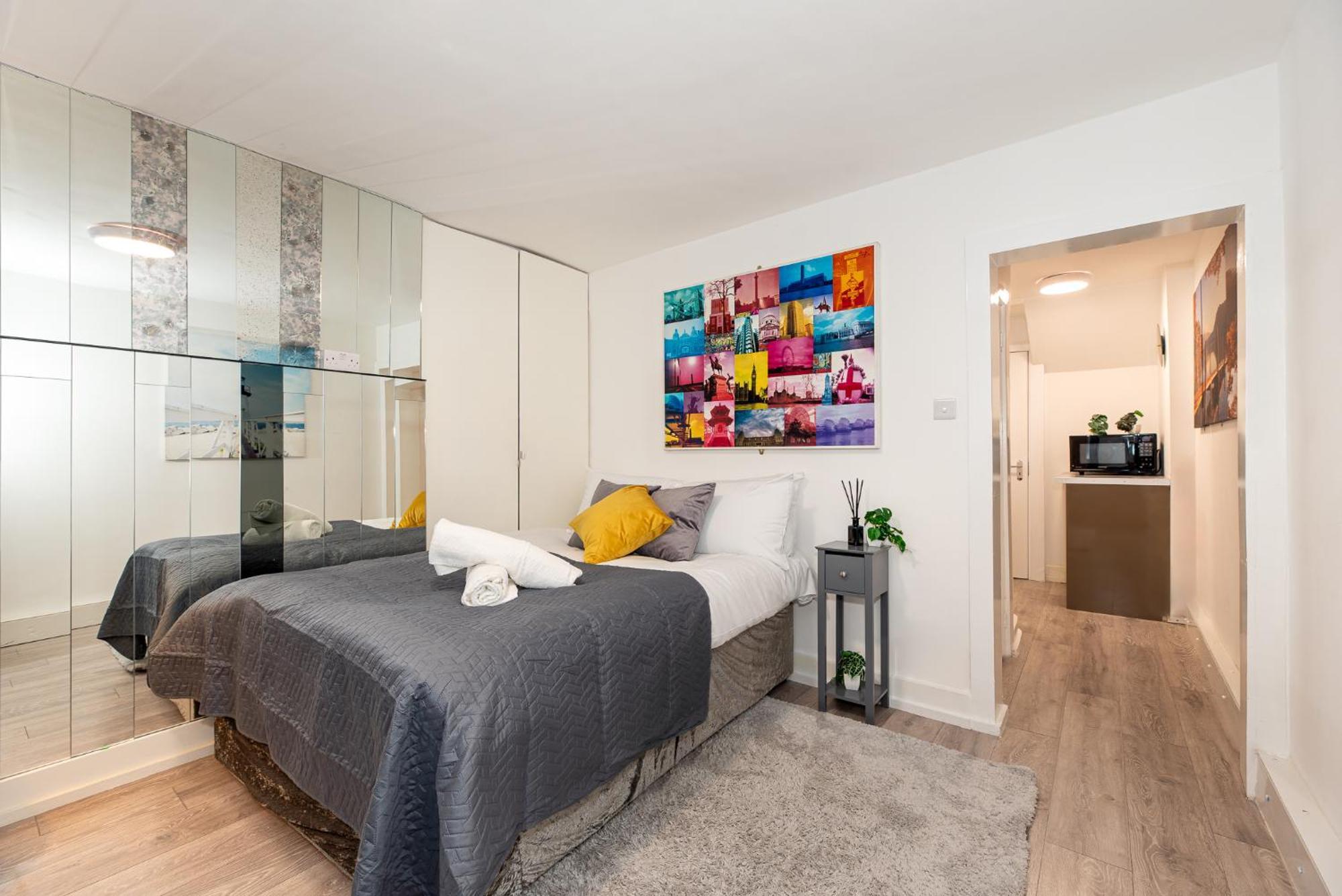 Chic Studio Apartment, Bus 18 To Euston In 30 Min. Londra Esterno foto