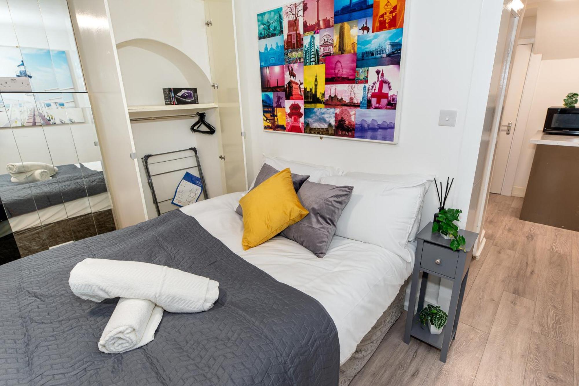 Chic Studio Apartment, Bus 18 To Euston In 30 Min. Londra Esterno foto